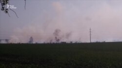 Вибухи в Балаклії: відео з місця подій Вибухи в Балаклії: відео з місця подій