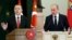 Президент Туреччини Реджеп Тайїп Ердоган (ліворуч) і президент Росії Володимир Путін