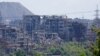 The gutted Azovstal steel plant in Russian-occupied Mariupol, Ukraine, May 20, 2024.