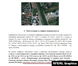 Zapisnik o inspekcijskoj kontroli stanične zgrade u Kisaču