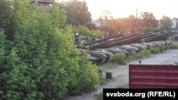 Російські танки поблизу білоруського кордону, архівне фото, 2016 рік