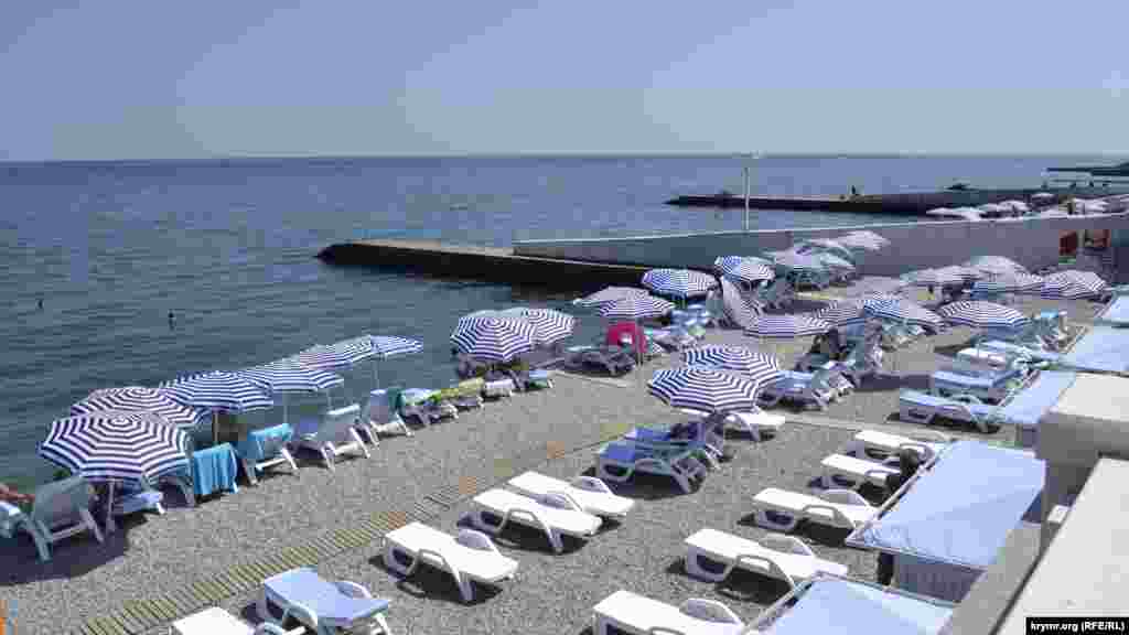 Набережную продолжают благоустраивать, но уже сейчас «Солнечный-1» пользуется популярностью среди туристов и местных жителей 