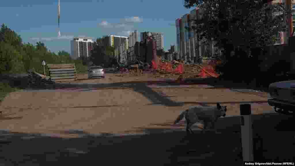 Еще один вид на этот же участок — но немного с другого ракурса. 