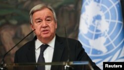 24 квітня президент України Володимир Зеленський наголосив, що, на його думку, генеральний секретар ООН Антоніу Ґутерріш спочатку мав би відвідати місця, де знищували українців, перш ніж «знайти час для шановних із Москви»