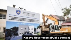 Projekti i nënstacionit të ri policor në Leshak të Leposaviqit.
