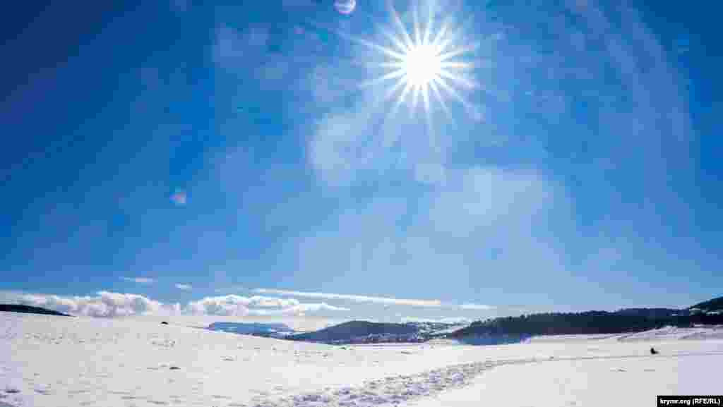 Февральское солнце в зените 