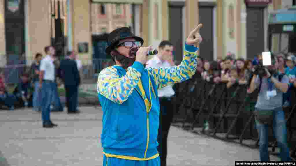 Український гурт «Дзідзьо» теж старався надихнути олімпійську збірну