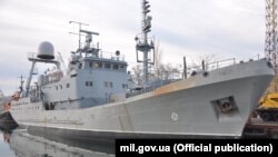 Випробування нового військового корабля в Одесі, 30 січня 2020 року
