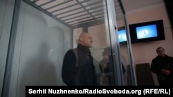 Геннадій Труханов у залі суду, Київ,15 лютого 2018 року
