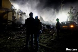 Наслідки російського удару. Київ, 24 квітня 2025 року