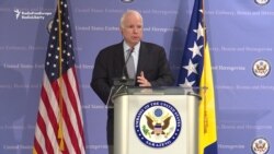 McCain Concerned About 'Russian Meddling' In Bosnia McCain Concerned About 'Russian Meddling' In Bosnia
