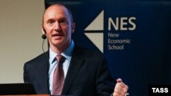 Радник Трампа Картер Пейдж під час виступу в Москві, 7 липня 2016 року