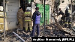 Пошкоджені будинки в селищі Масанчі, 8 лютого 2020 року