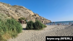 Высохшее устье реки Суук-Су – июль 2025 года