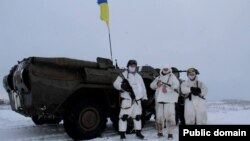 Українські вояки в зоні АТО