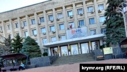 Избирательный участок на российских выборах в Керчи, иллюстративное фото