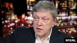 Председатель федерального политкомитета партии "Яблоко" Григорий Явлинский