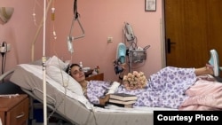 Іванна Цімерман у лікарні після поранення