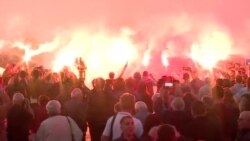 Ponovno prosvjedi 'Šarene revolucije' u Skoplju Ponovno prosvjedi 'Šarene revolucije' u Skoplju