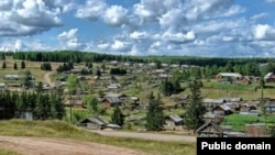 Село Видим летом....