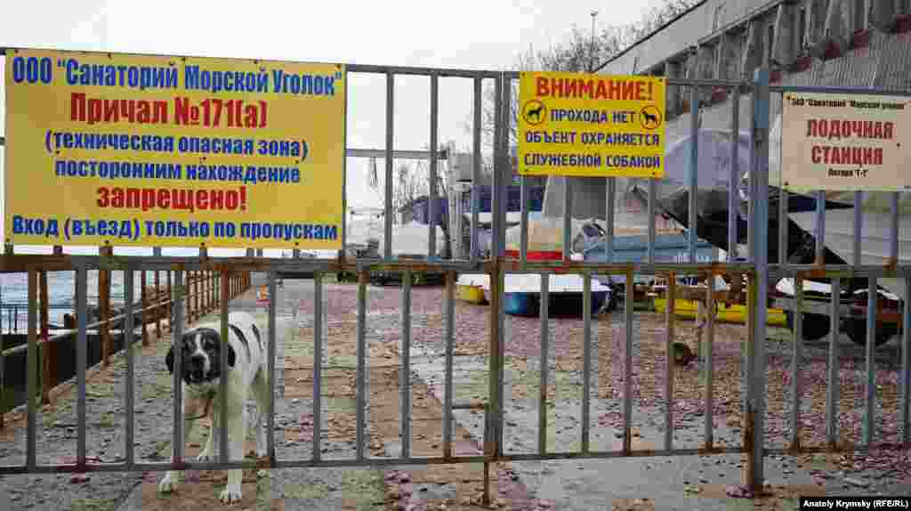 По набережной Профессорского уголка можно спокойно дойти до лодочной станции «Морского уголка», который то ли ООО, то ли ЗАО