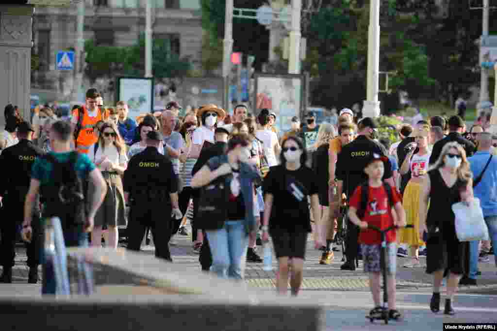 Менск. 19 чэрвеня. 