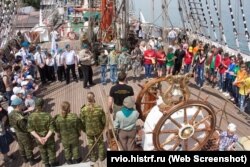 Фото з табору «Шляхами партизанської слави» у Севастополі