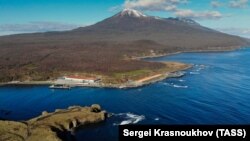 Один зі спірних островів між Японією та Росією – Ітуруп