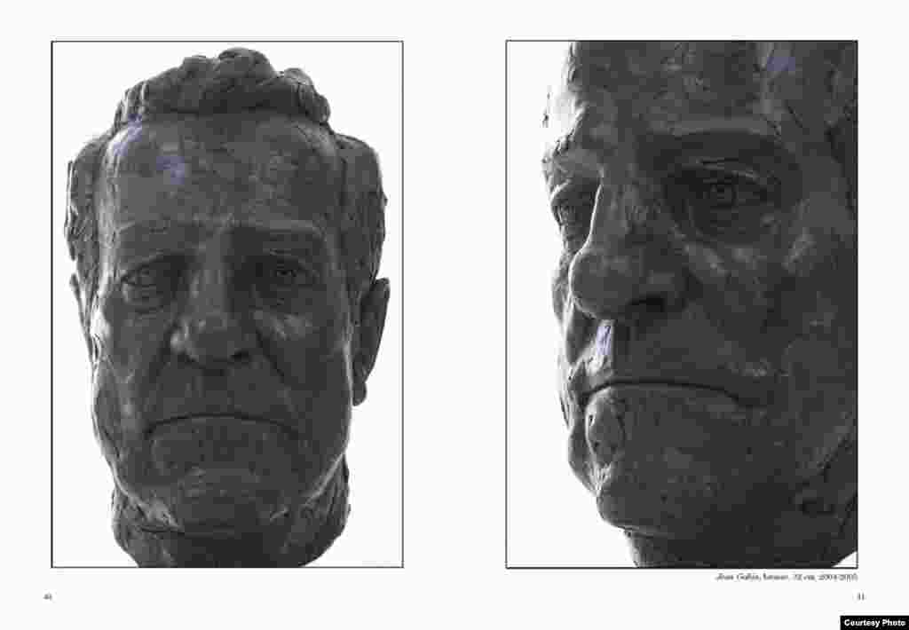 Муҷассамаи  сохтаи Амрӣ Аминов, муҷассамасози тоҷики муқими Фаронса. 