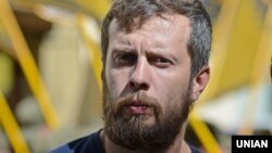 Голова громадської організації «Цивільний корпус полку «Азов» Назар Кравченко