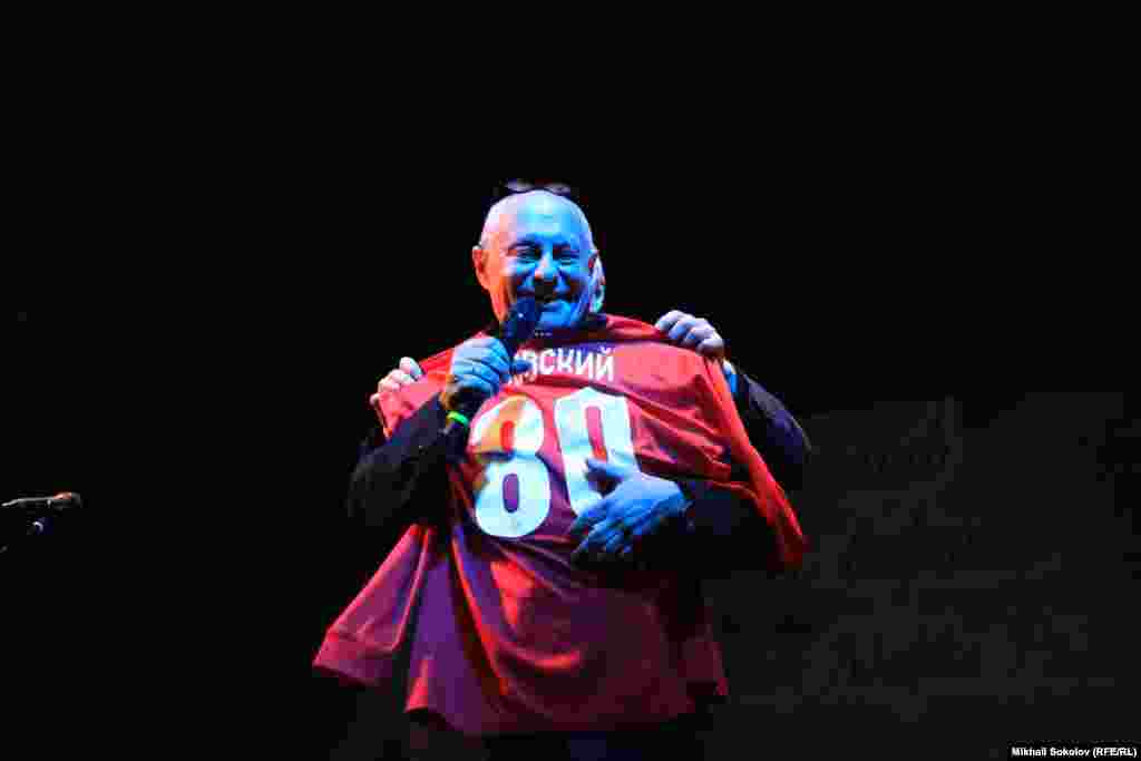 Марк Розовский болеет за "Спартак"