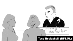 მოსამართლე აჯარიმებს ჟურნალისტსა და სხდომის ერთ დამსწრეს, 7 ივლისი, 2025 წელი