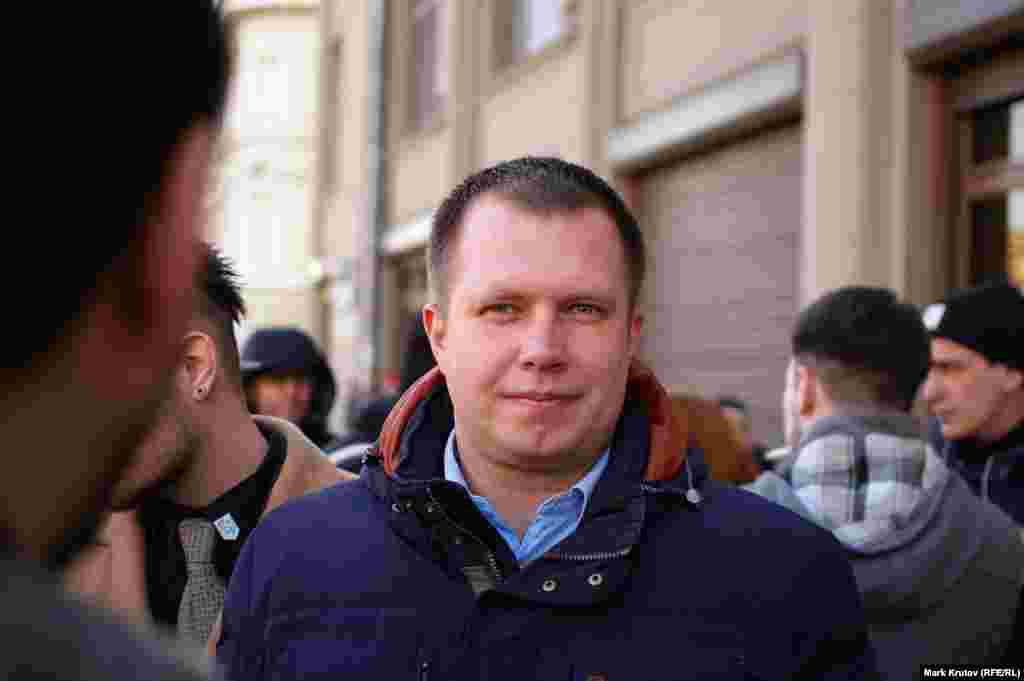 Руководитель московского отделения "Партии прогресса" Николай Ляскин