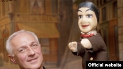 Артист театра марионеток Даниель Стребле и его Гиньоль