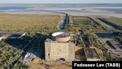 Недостроенная Крымская атомная электростанция в Щелкино