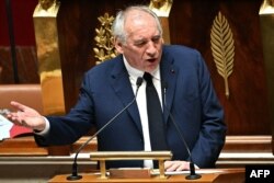 Прем'єр-міністр Франції Франсуа Байру виступив із загальнополітичною заявою перед своєю очікуваною відставкою в Національних зборах. Париж, Франція, 8 вересня 2025 року