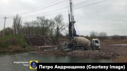 Засипана річка Кальчик, Маріуполь, квітень 2023 року