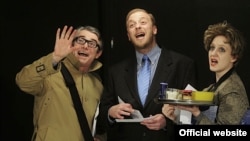 На сцене театрального Центра имени Мейерхольда, архивное фото