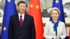 Kineski predsjednik Xi Jinping s predsjednicom Evropske komisije Ursulom von der Leyen na sastanku u Pekingu 2023.