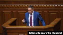 Кирило Шевченко у Верховній Раді під час свого призначення головою Національного банку України. Київ, 16 липня 2020