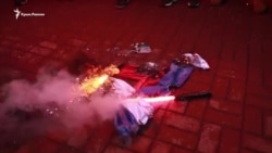 «Это вам за Крым» – в Киеве устроили погром в офисе «Россотрудничества» (видео) «Это вам за Крым» – в Киеве устроили погром в офисе «Россотрудничества» (видео)