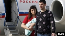 Елена Глищинская и Виктор Диденко в Москве