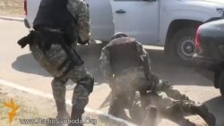 Як бійці Національної гвардії затримували «диверсантів» Як бійці Національної гвардії затримували «диверсантів»