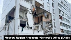 Пошкоджений вибухом будинок, місто Ногінськ, Московська область, Росія, 8 вересня 2021 року