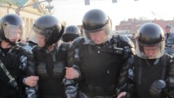 ОМОН на Болотной площади 6 мая 2012 года