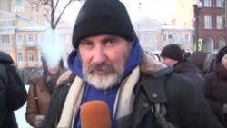 Правозащитники на шествии антифашистов Правозащитники на шествии антифашистов