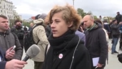 Сторонники Навального об акции в Москве Сторонники Навального об акции в Москве