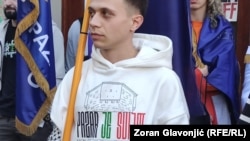 Sa ispraćaja studenata ispred Pete gimnazije u Beogradu, Srbija, 29. oktobar 2025.