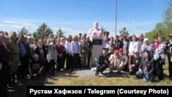 Бюст Иосифа Сталина в селе Амирово, Башкортостан