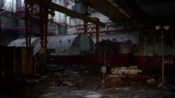 Машинний зал четвертого енергоблоку ЧАЕС Машинний зал четвертого енергоблоку ЧАЕС